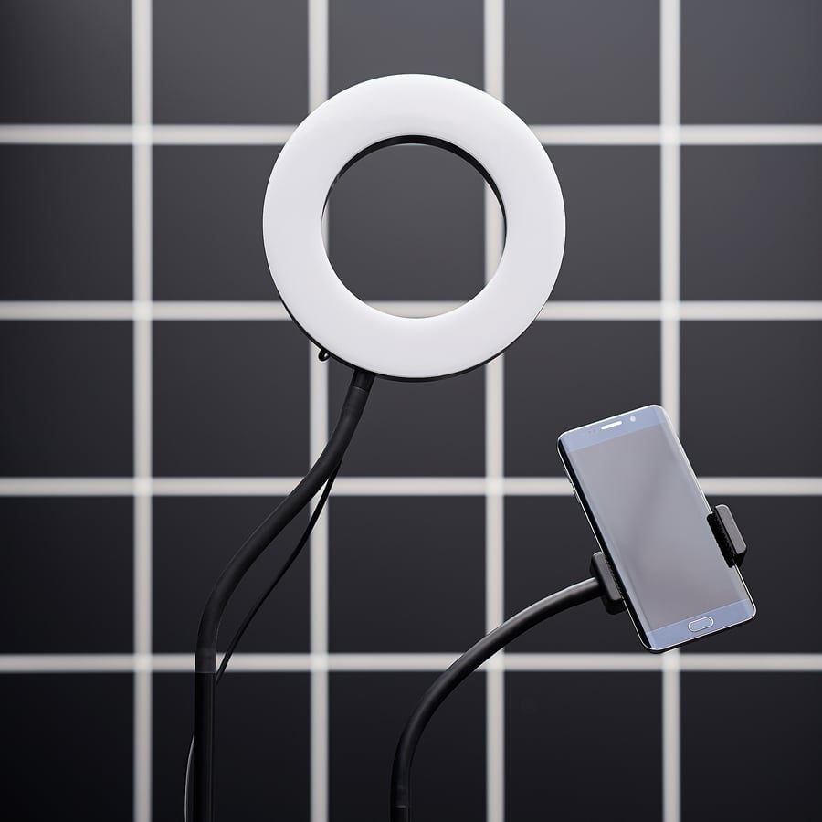 [Pre-Order] LÅNESPELARE Ring light with phone holder