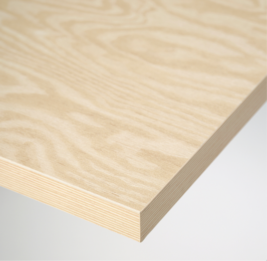 MITTCIRKEL Table Top, lively pine effect, 120x60cm