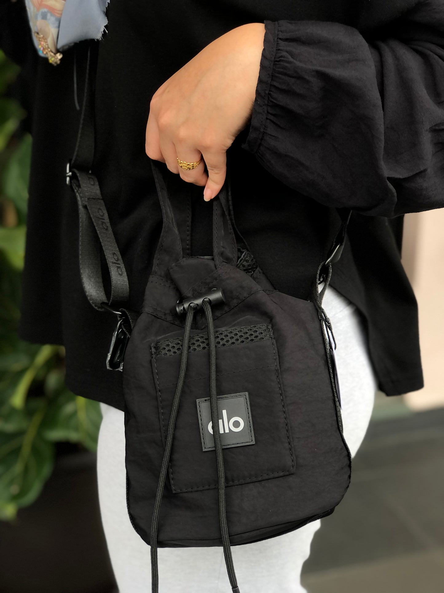 ALO bucket bag, black