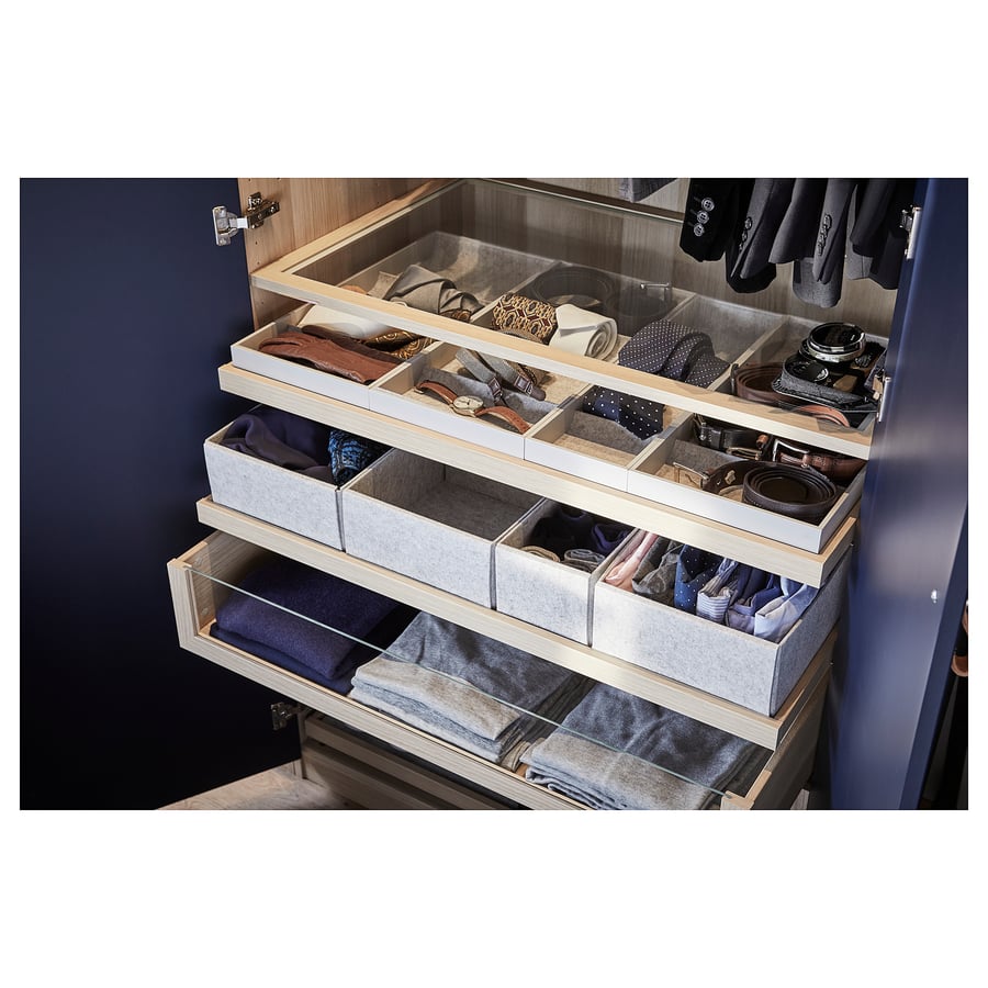 [Pre-Order] KOMPLEMENT Glass shelf, 50x58 cm