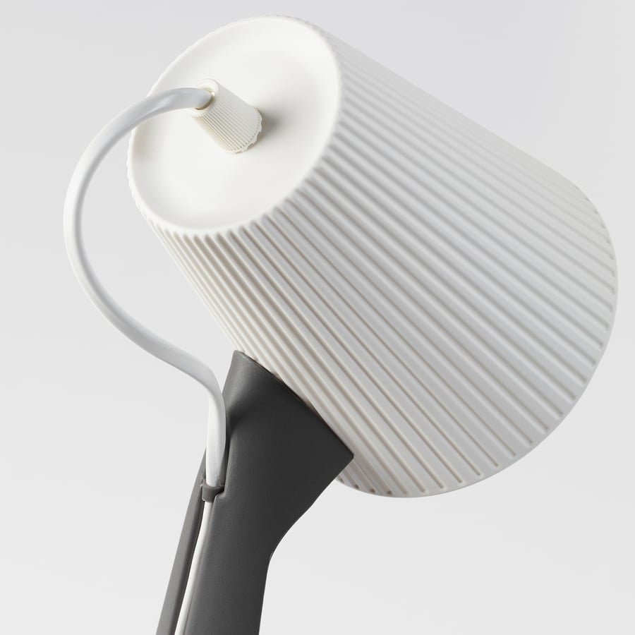 [PRE-ORDER] SVALLET Work lamp, dark grey/white