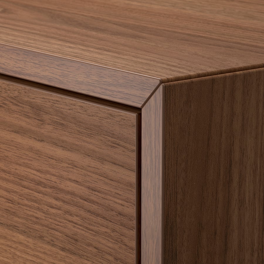 [PRE-ORDER] EKET Cabinet with 2 drawers, brown walnut effect, 70x35x35 cm
