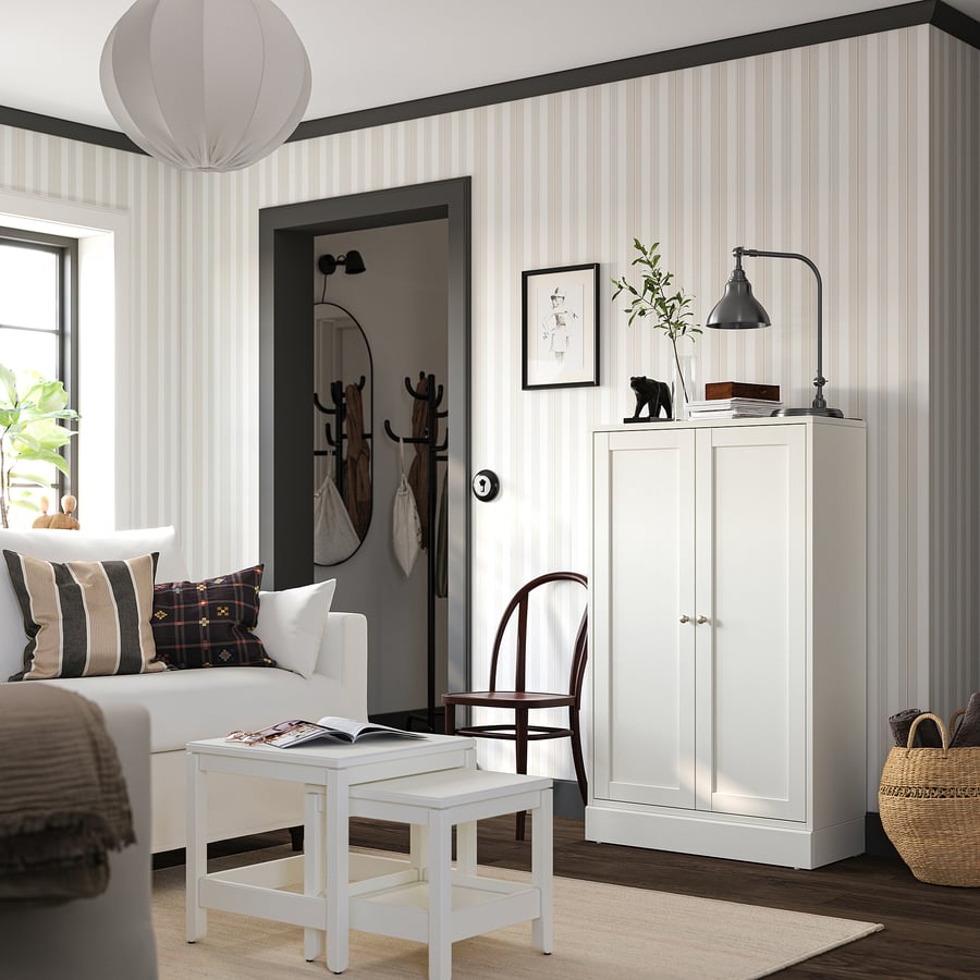 HAVSTA
Cabinet with plinth, white, 81x37x134 cm  [PREORDER]