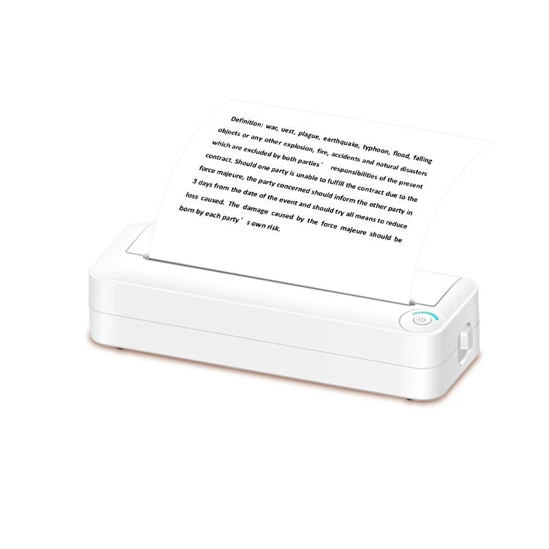 STĒDE Portable Inkless Printer refill roll paper, A4 paper