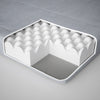 IKEA ÅGOTNES , Foam mattress, firm/light blue, 90x200 cm