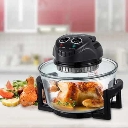 RAF 3-In-1 Glass Halogen Oven Air Fryer, 12L, R.5302