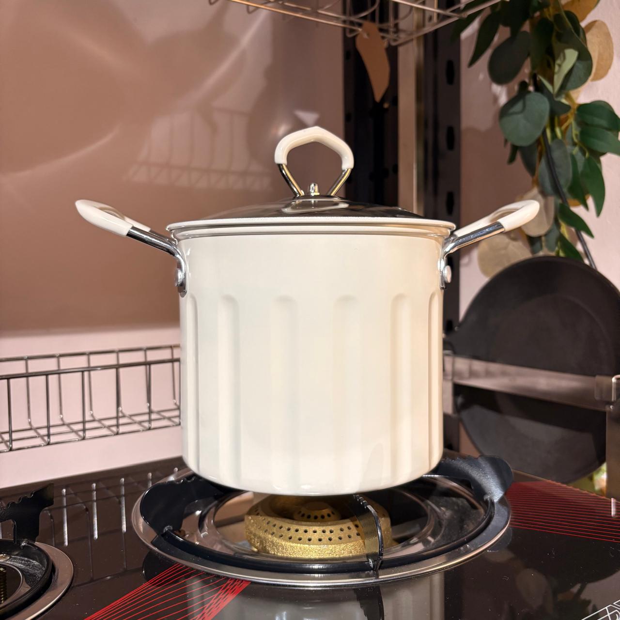 SELÚRÚT Deep Fryer Pot with Strainer, 3L