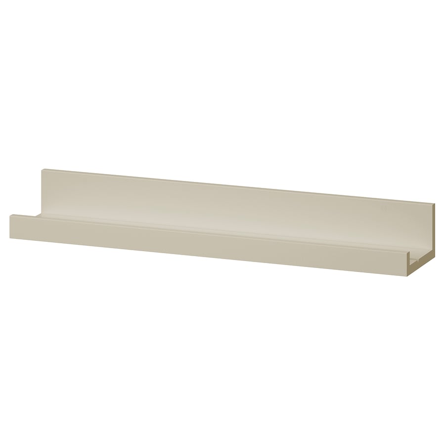 MOSSLANDA Picture ledge, white, 55 cm
