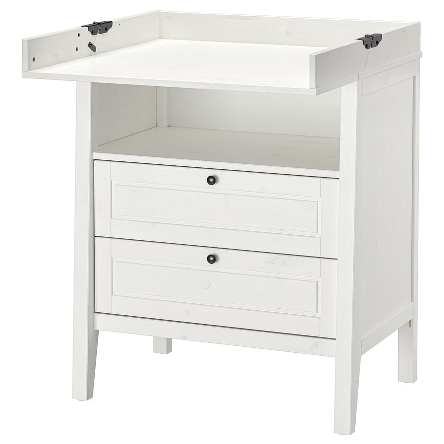 [PRE-ORDER] SUNDVIK Changing table/chest of drawers, white