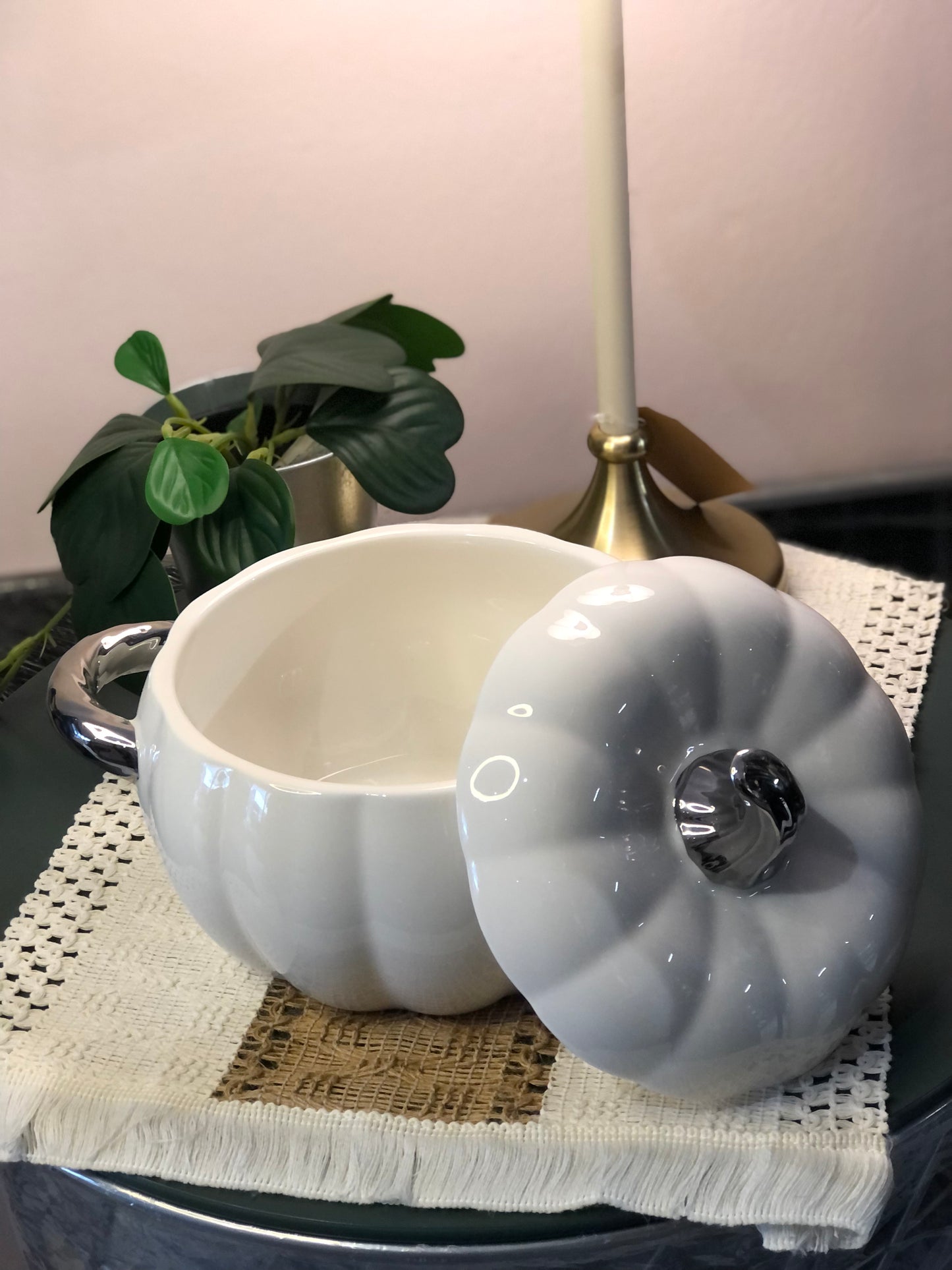 Pumpkin cast iron