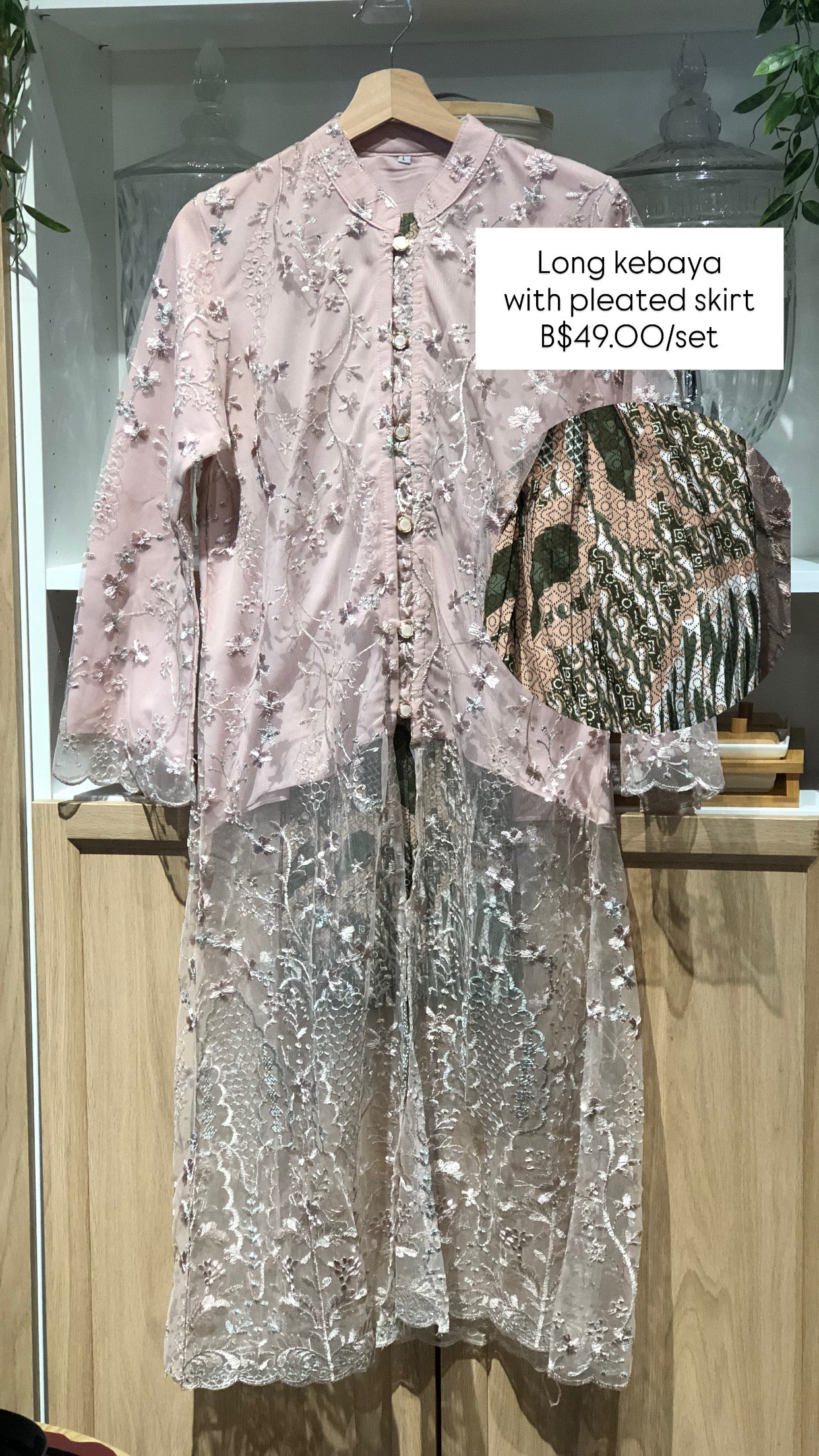 Long Kebaya Set