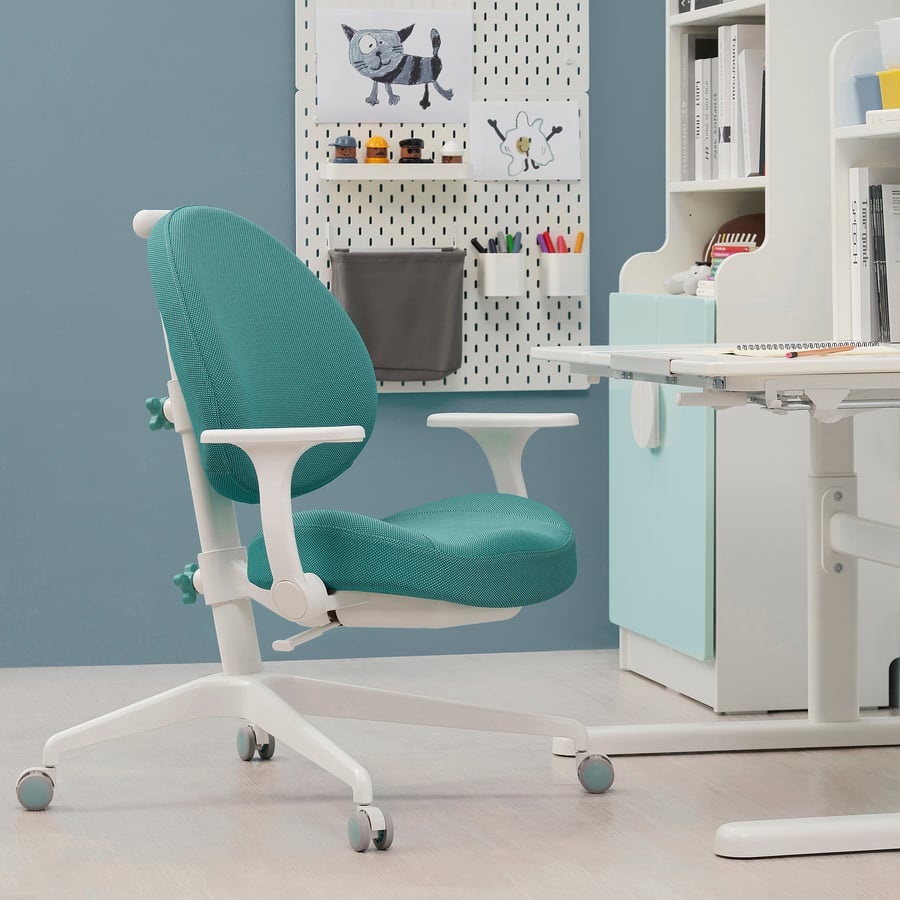 [Pre-order] GUNRIK Children's desk chair, turquoise