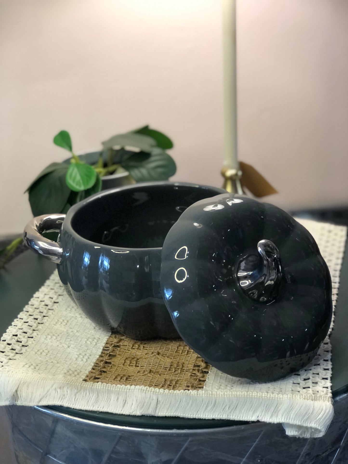 Pumpkin cast iron