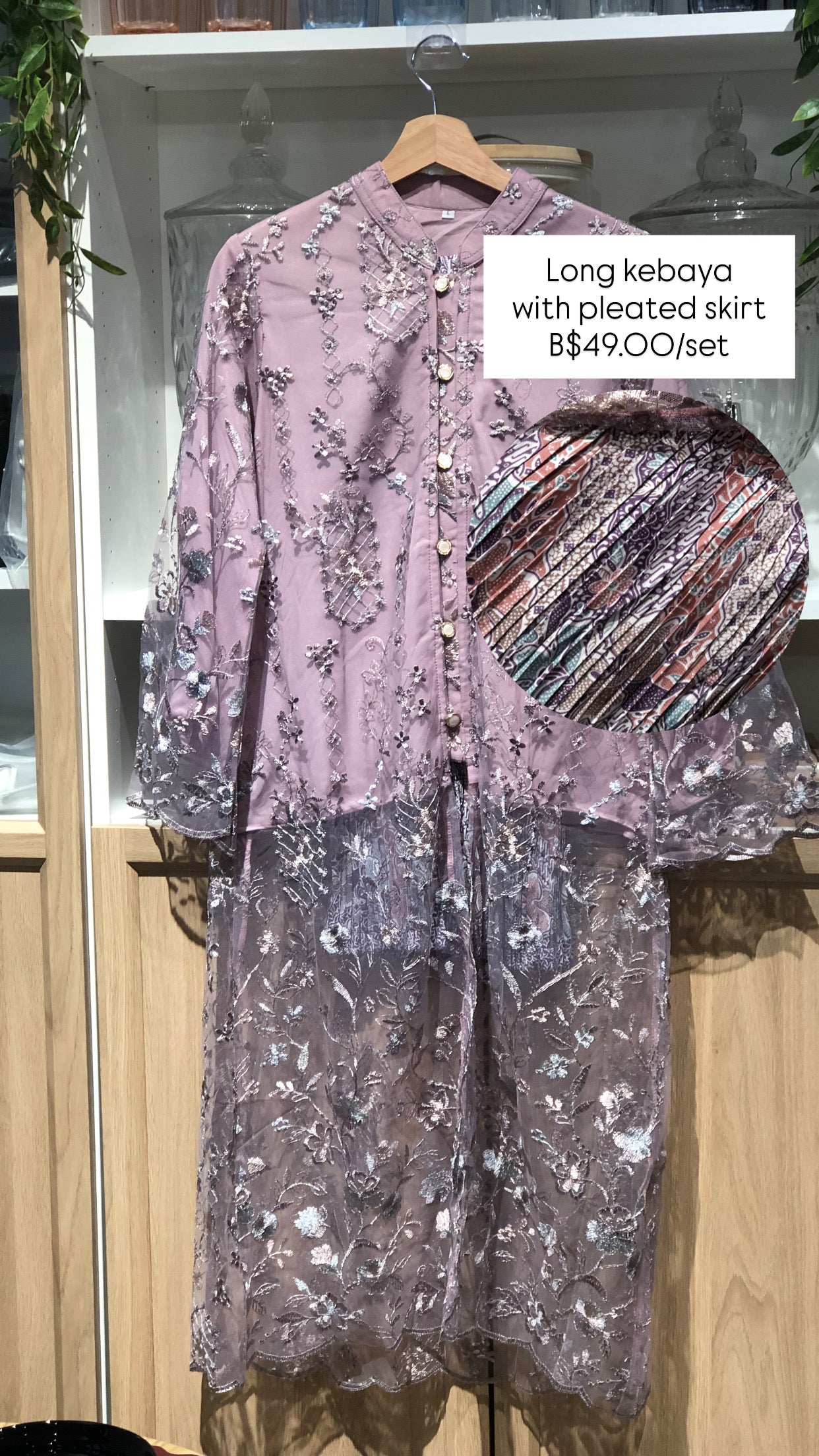 Long Kebaya Set