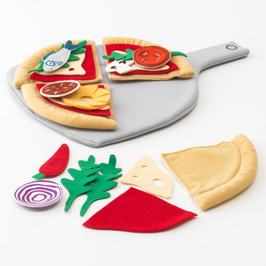 [PRE-ORDER] DUKTIG 24-piece pizza set, pizza/multicolour