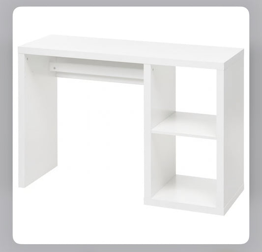 IKEA KALLAX Desk, white, 111x39 cm