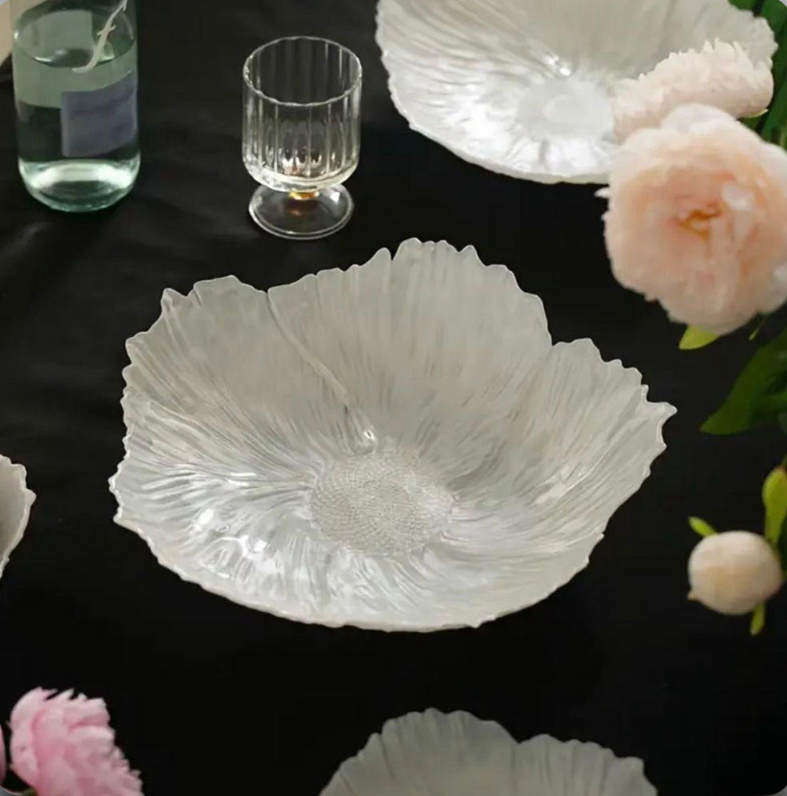 SRIMUKA White Flower Bowl