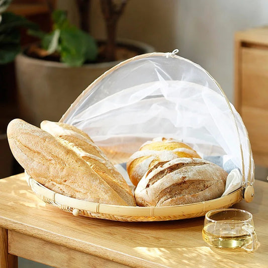 KÜTILAPAM serving tray with dustproof cover (Tudong Saji), 42cm