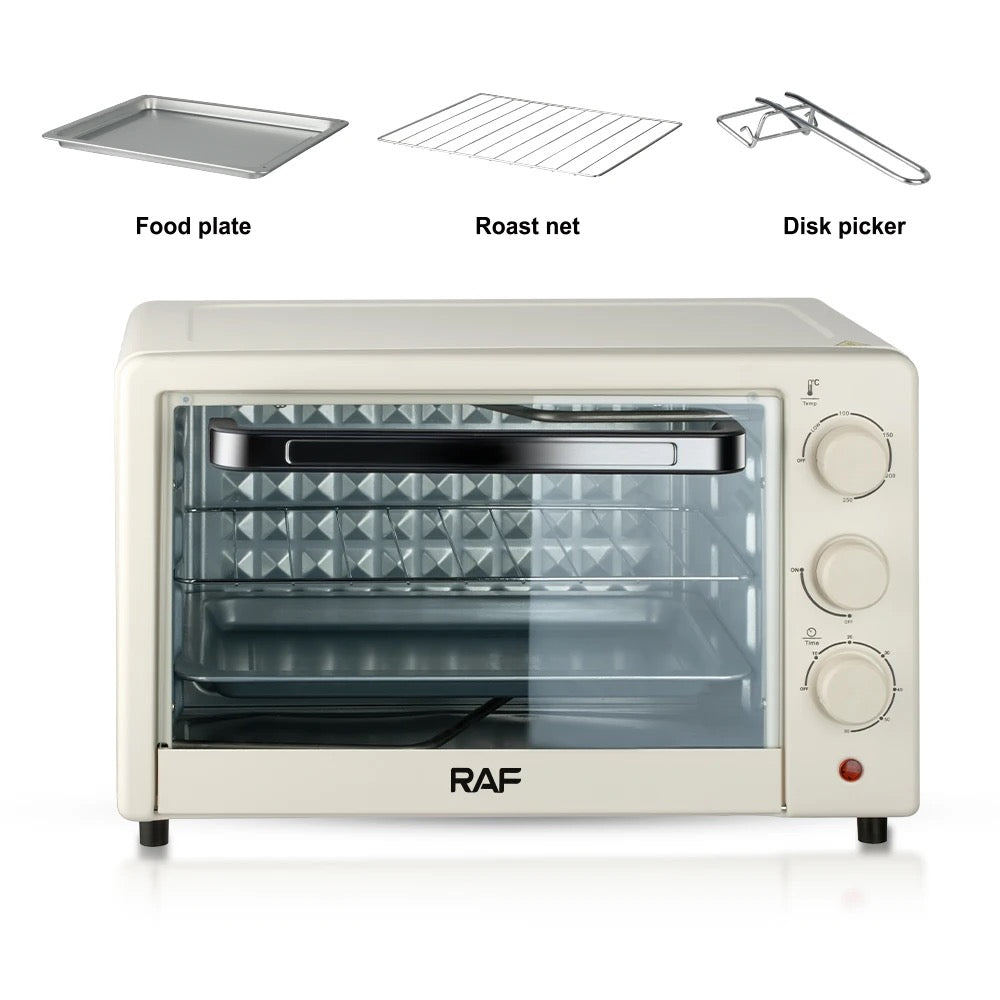 RAF Electric Baking oven, 42x25x28cm, 24L, 1200W