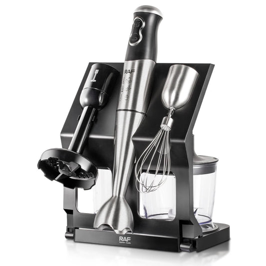 RAF Electric Hand Blender Set with stand 5-1, 24x16x40 cm, 500W