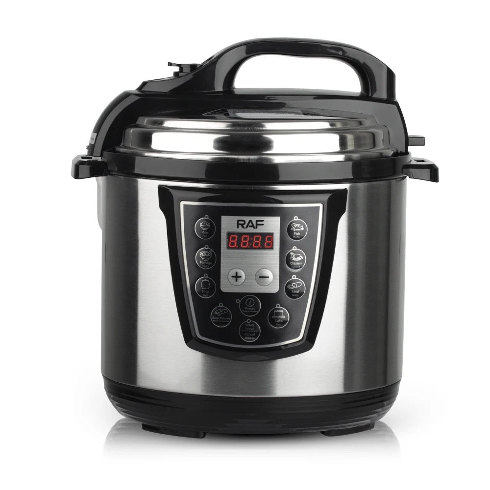RAF Electric Pressure Cooker / Rice Cooker, 6L, 1000W