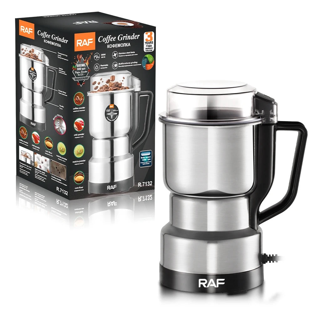 RAF Electric Coffee Grinder, 300W