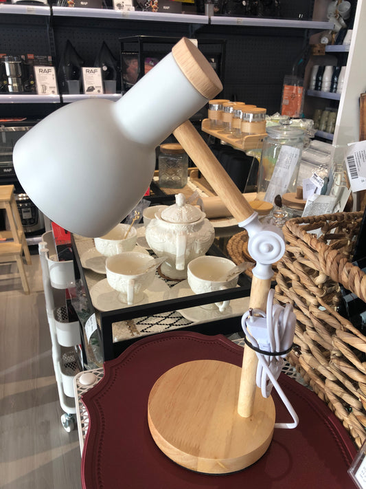 Table Lamp with bamboo stand