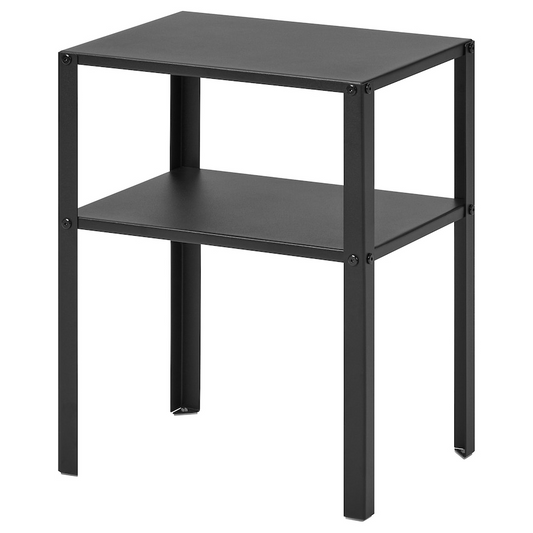 IKEA KNARREVIK Bedside table, black, 37x28 cm