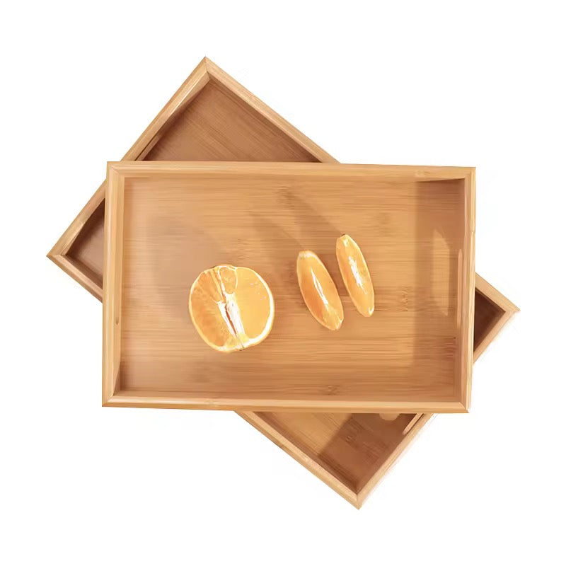 KUTILAPAM Wooden tray, 35x25cm