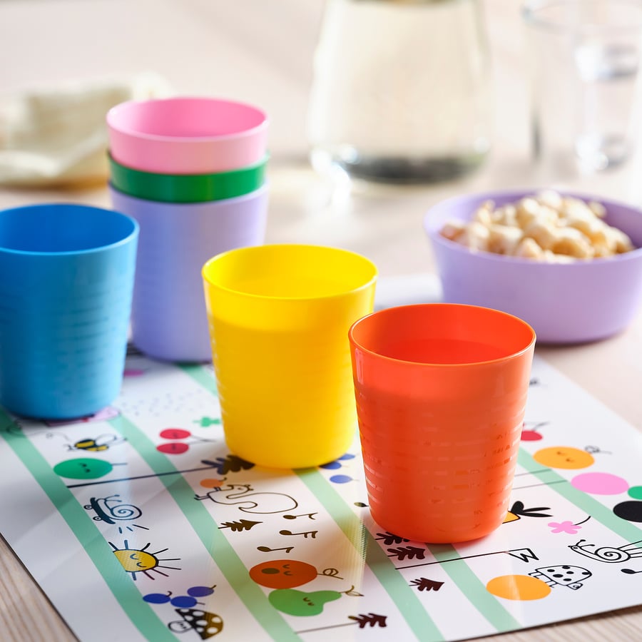 KALAS Kids cutlery, mixed colours/seasonal edition