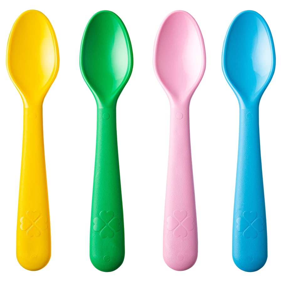 KALAS Kids cutlery, mixed colours/seasonal edition