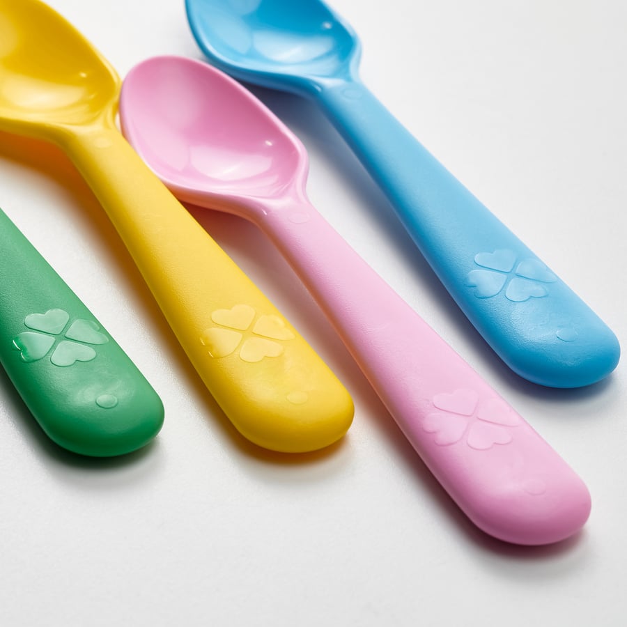 KALAS Kids cutlery, mixed colours/seasonal edition