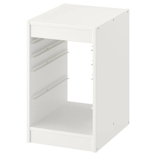TROFAST Frame, grey/white, 34x44x56 cm