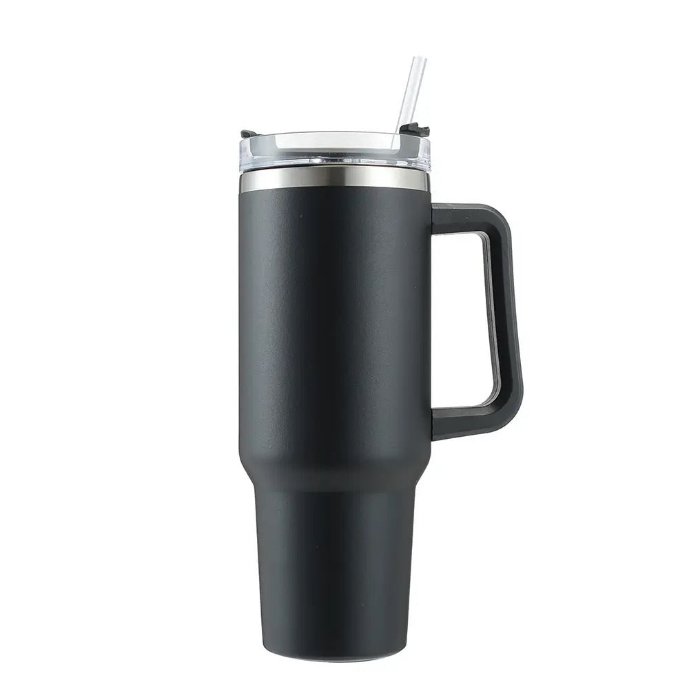 KOŠUÏ Travel Quencher Chambray Tumbler, 40 oz