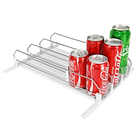RANGÍN Bottle or Can Fridge Organiser/Dispenser, 18-22 x 28cm