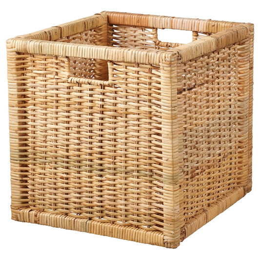 IKEA BRANÄS Basket, rattan, 32x34x32 cm