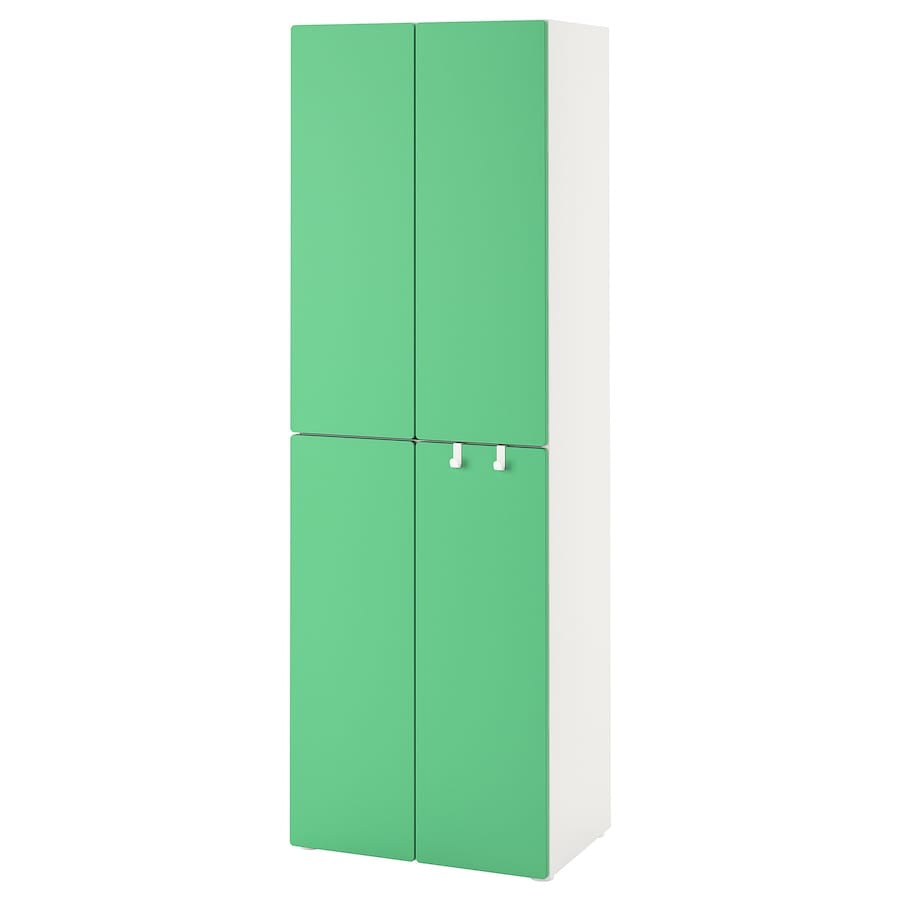 [pre-order] IKEA SMÅSTAD / PLATSA Wardrobe, white with 2 clothes rails, 60x42x181 cm