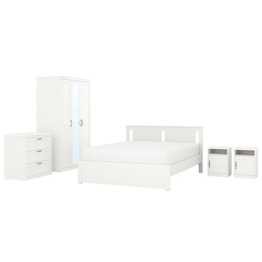 [pre-order] IKEA SONGESAND Bedroom furniture, set of 5, white