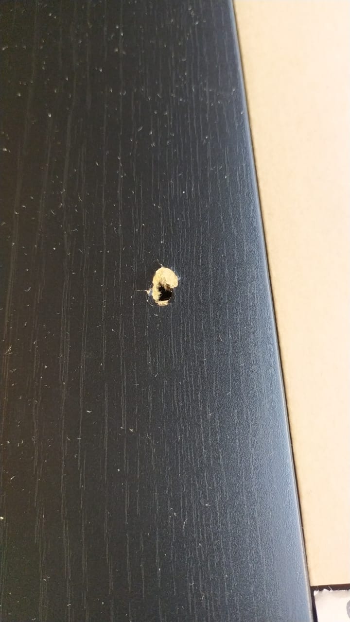 lKEA MALM Bed frame, high, Black/Luröy, 150x200 cm