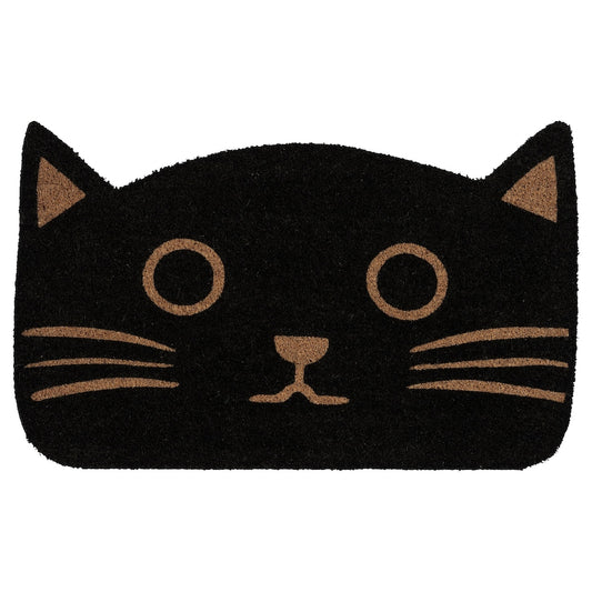 IKEA GLEJBJERG
Door mat, black/cat, 50x80 cm