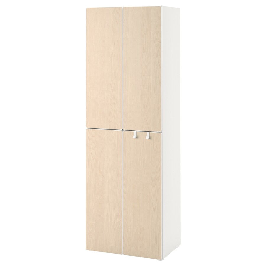[pre-order] IKEA SMÅSTAD / PLATSA Wardrobe, white with 2 clothes rails, 60x42x181 cm