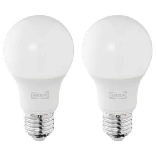 IKEA SOLHETTA LED bulb E27 470 lumen, globe opal white