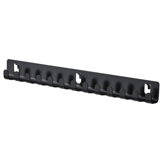 IKEA SKADIS Hook rack, black