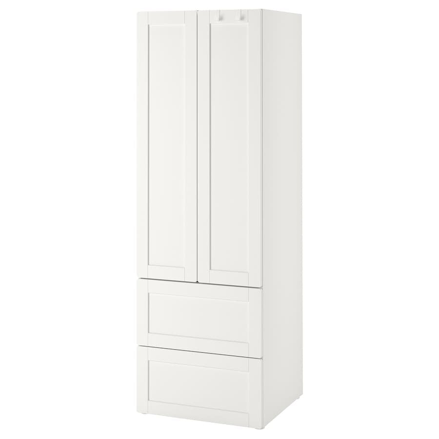 [pre-order] IKEA SMÅSTAD / PLATSA Wardrobe, white with 3 drawers, 60x57x181 cm
