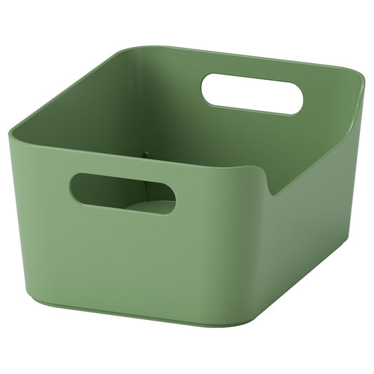 IKEA UPPDATERA Box, green, 24x17 cm