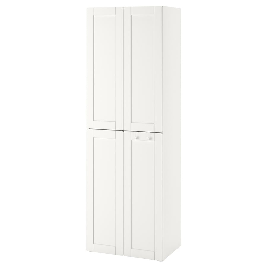 [pre-order] IKEA SMÅSTAD / PLATSA Wardrobe, white with 2 clothes rails, 60x42x181 cm