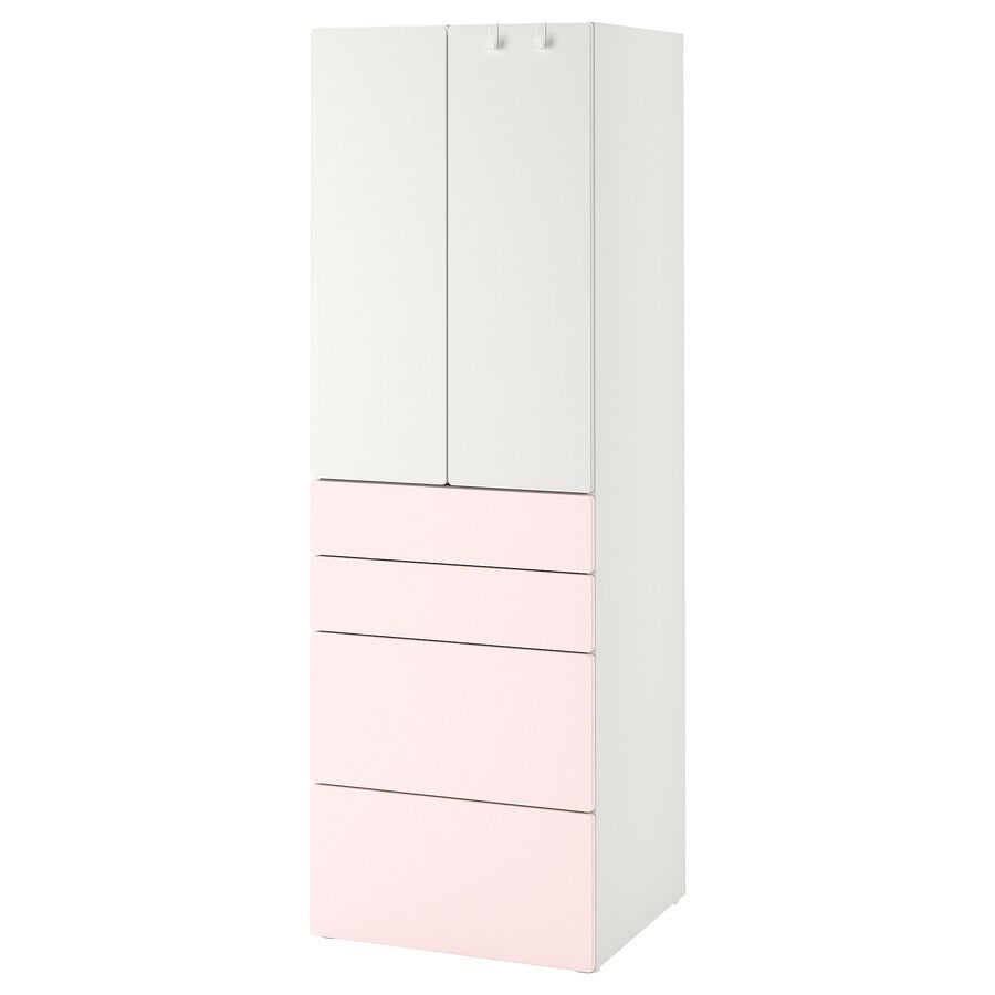 [pre-order] IKEA SMÅSTAD / PLATSA Wardrobe, white with 4 drawers, 60x57x181 cm