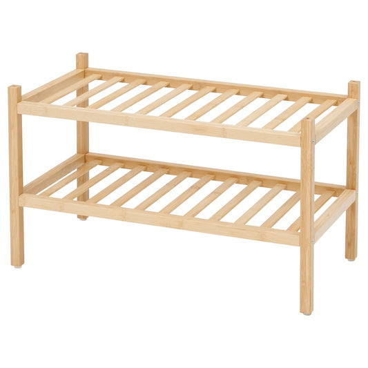 IKEA VASSKÄR Shoe rack, bamboo, 60 cm