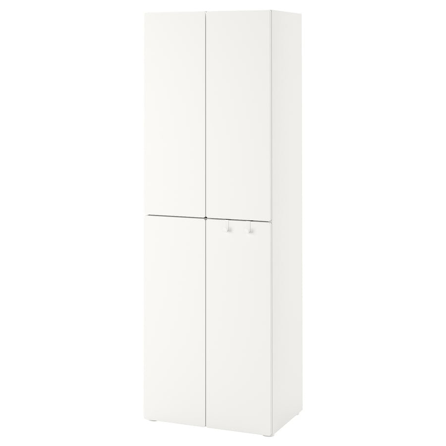 [pre-order] IKEA SMÅSTAD / PLATSA Wardrobe, white with 2 clothes rails, 60x42x181 cm