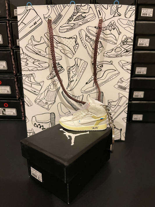 ABQARY Faux Shoe Keychain